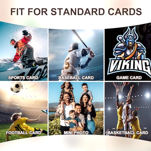 Kitoyz 1000 Counts Card Sleeves Top Loaders for Trading Cards, Penny Soft Sleeves Baseball Card Sleeves Protectors Fit for Sports Cards, Football, Game Card - Image 3