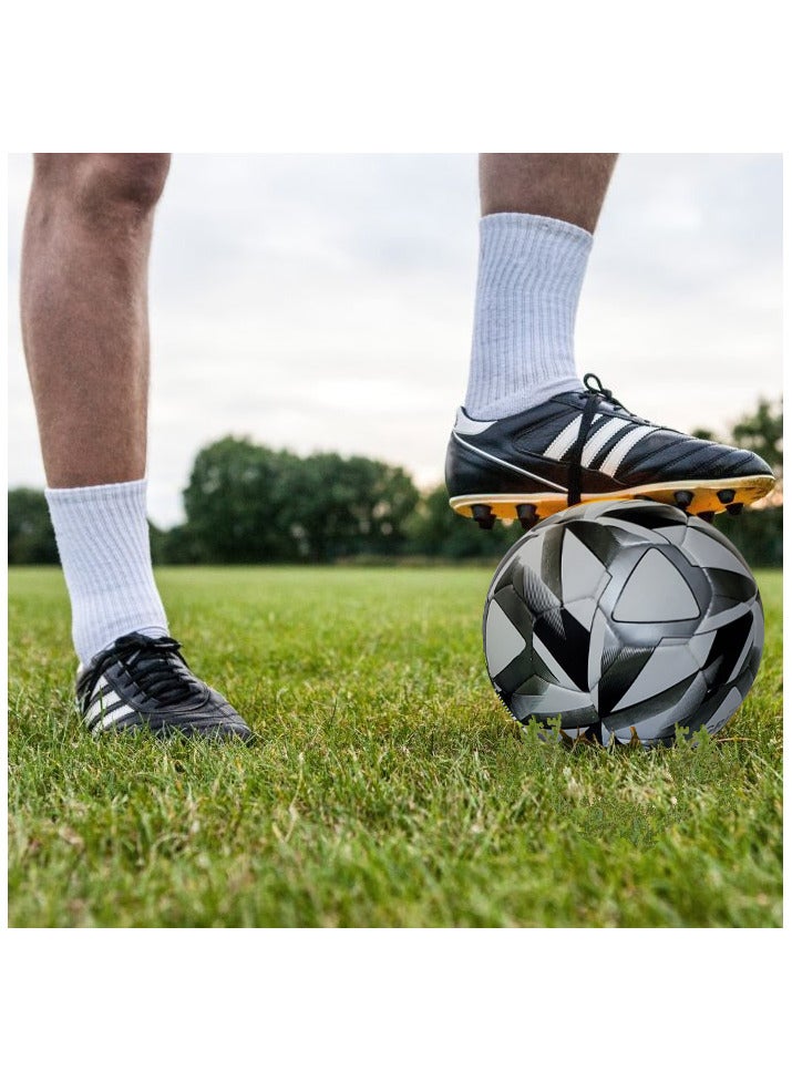 سبال كرة القدم كرة القدم لمباريات كأس العالم أفضل كرة مقاومة للماء للاستخدام في الأماكن المغلقة/الخارجية للتدريب الاحترافي ومطابقة الرجال والنساء للشباب والكبار - Image 2
