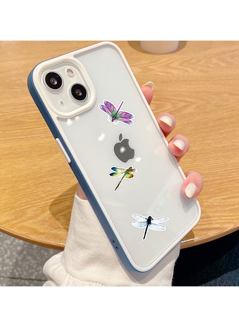 50 جهاز كمبيوتر شخصى ملصقات اليعسوب اليعسوب للماء الفينيل الشارات لزجاجات المياه الكمبيوتر المحمول الأمتعة كوب الهاتف المحمول الكمبيوتر سكيت الثلاجة خزانة الملابس الغيتار سيارة دراجة نارية ديكور - Image 3