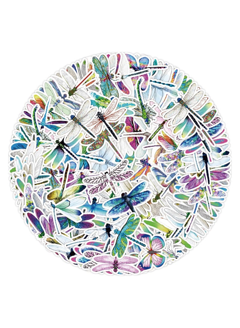 50 جهاز كمبيوتر شخصى ملصقات اليعسوب اليعسوب للماء الفينيل الشارات لزجاجات المياه الكمبيوتر المحمول الأمتعة كوب الهاتف المحمول الكمبيوتر سكيت الثلاجة خزانة الملابس الغيتار سيارة دراجة نارية ديكور - Image 1