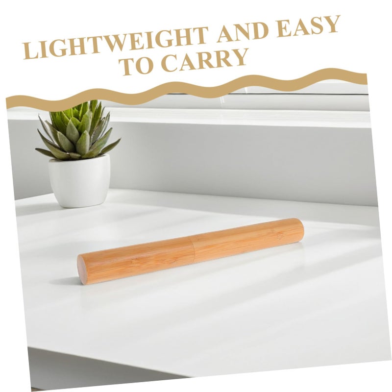 Bamboo Mailing Tube For Documents Posters Certificates Paintings Storage Transport - Image 4