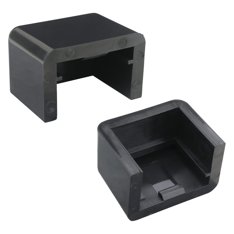 Hood Rest Bumper Bushing Channel Slide on 2 Pack Compatible with Peterbilt Specific Truck Models Replaces 1304711 304016 HM7565711 M13353 M13353UB