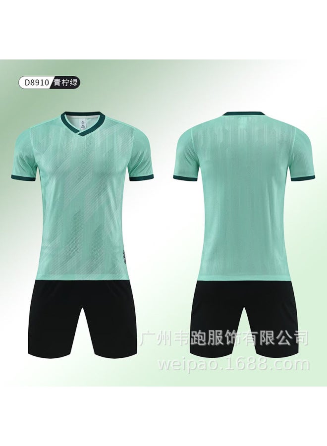 Lime Green Football Jersey - Image 1