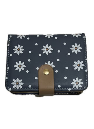 Leather Zip Around Wallet For Women, Blue - pzsku/ZAF7BC0E7DBD09DED53A5Z/45/_/1725636888/2494d569-d418-49ee-93f4-1d740fc1223e