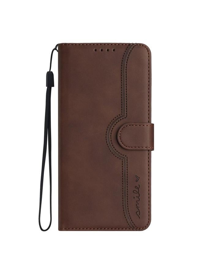 S-TOP Case For Huawei Mate 70 Pro / Mate 70 Pro+ Heart Pattern Skin Feel Leather Phone Case - Image 2