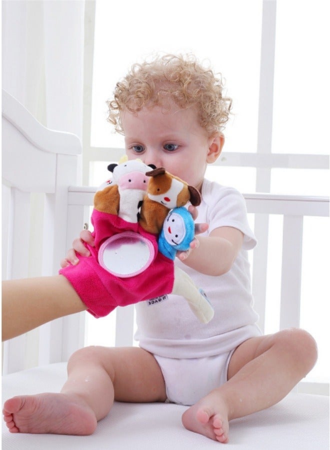 JJOVCE Baby Hand Puppet Plush Toy Baby Cloth Animal Hand Puppet Glove Toy - Image 5