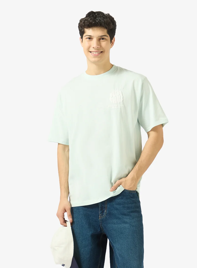 Ripples Mens Drop Shoulder T-shirt