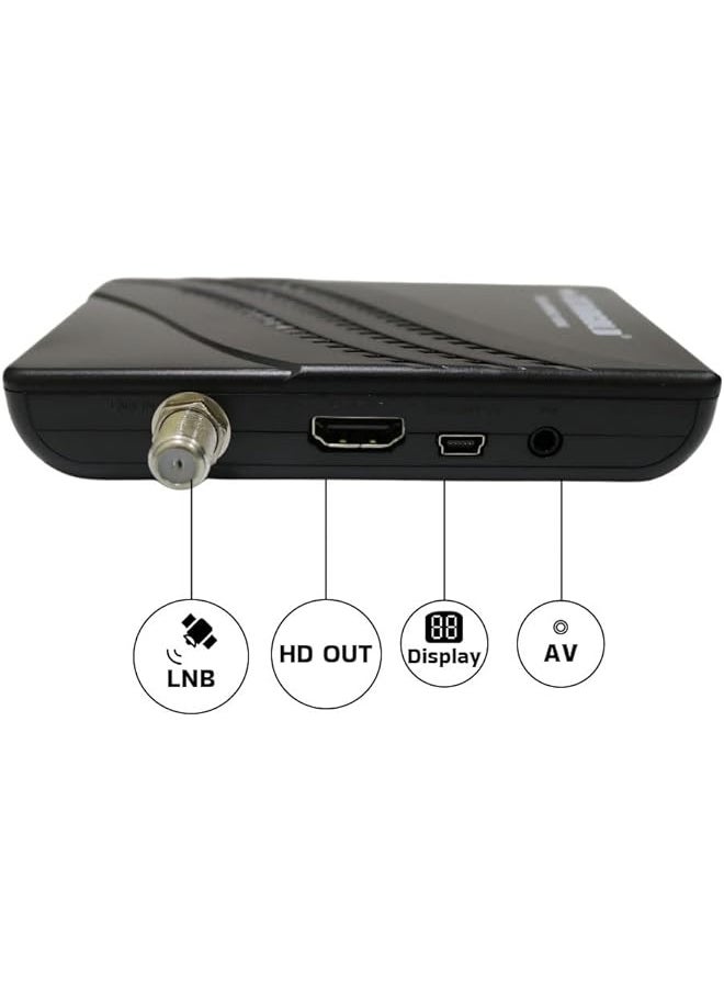 ستارجولد - جهاز استقبال القنوات الفضائية المصغر STARGOLD SG-690HD Mini HD - Image 1
