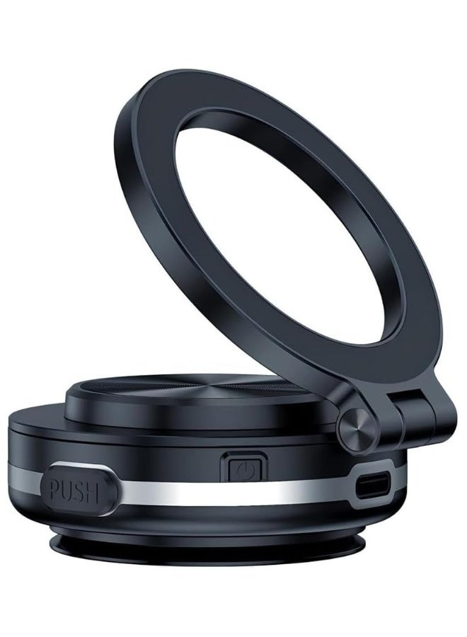 DUSALA Magnetic Vacuum Suction Car Phone Holder, 360 Degree Rotation, Strong Suction, Universal Adsorption Bracket, Regular Version (Type C) - Image 1