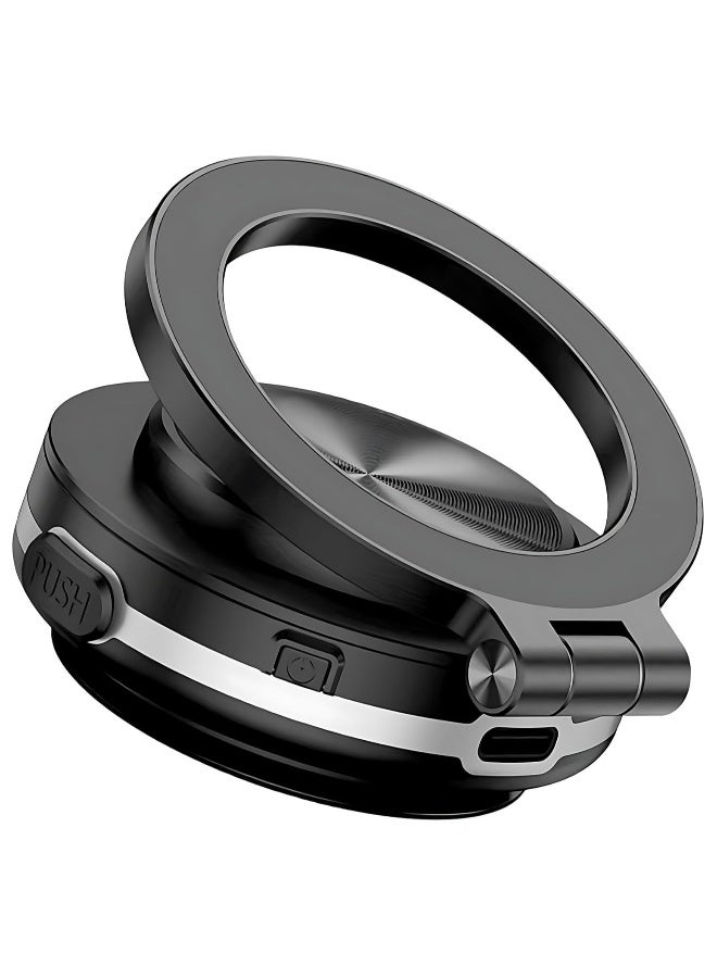 DUSALA Magnetic Vacuum Suction Car Phone Holder, 360 Degree Rotation, Strong Suction, Universal Adsorption Bracket, Regular Version (Type C) - Image 2