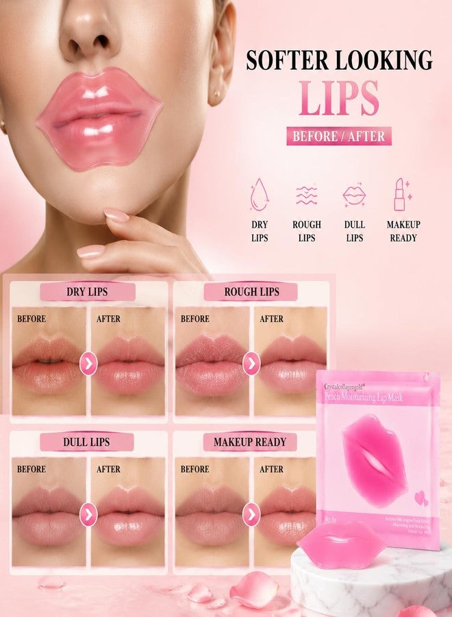 LAVONE 36 Pairs Eye Mask & Lip Mask, 24K Gold Under Eye Patches for Puffy Eyes and Dark Circles, Collagen Lip Patch for Dry Lips, Hydrating Anti-Aging Skincare Duo, Bridesmaid Gifts, Hangover Kit - Image 3