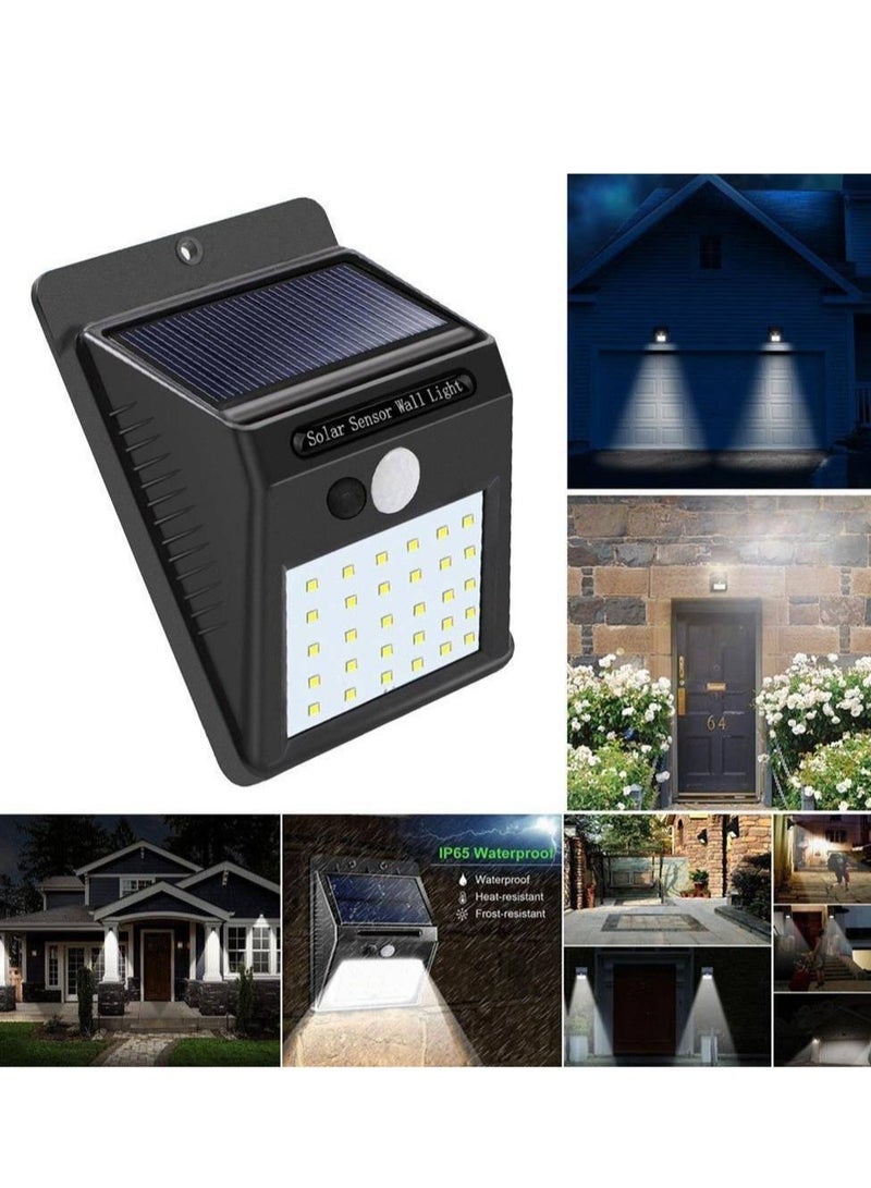 LED Bright Outdoor Security Lights with Motion Sensor Solar Powered Wireless Waterproof - Image 1