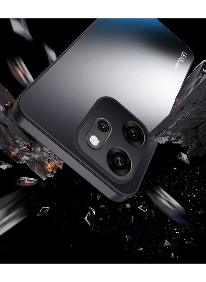 Case for Oppo Reno 14F with Frosted Back, Matte Ultra Thin Shockproof Anti-Scratch Anti-Slide Anti-Fingerprint Case Cover - Image 5