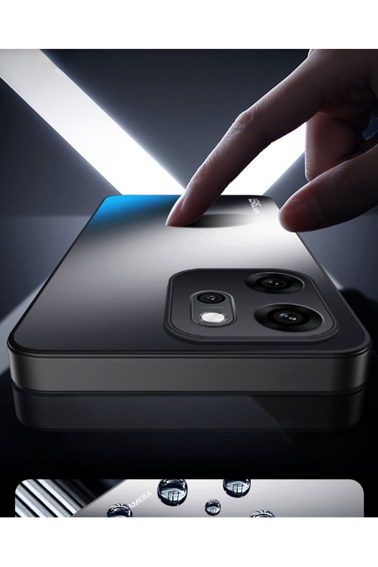 Case for Oppo Reno 14F with Frosted Back, Matte Ultra Thin Shockproof Anti-Scratch Anti-Slide Anti-Fingerprint Case Cover - Image 3