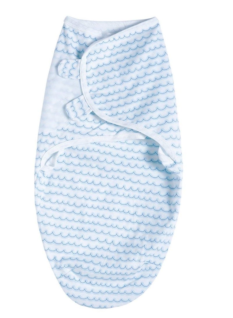 Y&D Baby Swaddle Wrap for Newborn Sleep Sack 100% Cotton Muslin Adjustable Sleepsack Transition Bag Wearable Blanket with Beanie hats - Image 3