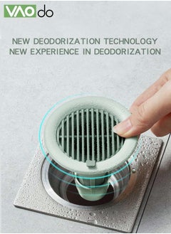 VAOdo 2PCS Deodorant Floor Drain Sealed TPR Soft Plug One-way Drainage Design Wear-resistant and Anti-corrosion Anti-blocking Bathroom Kitchen Filter  - Image 3