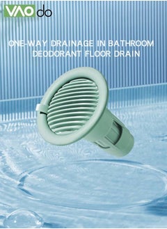 VAOdo 2PCS Deodorant Floor Drain Sealed TPR Soft Plug One-way Drainage Design Wear-resistant and Anti-corrosion Anti-blocking Bathroom Kitchen Filter  - Image 4