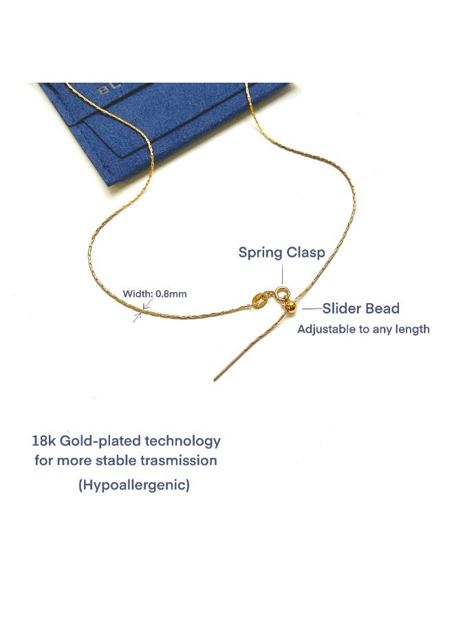 BLUELOTUSSE Real Freshwater Pearl Smile Necklace – 5.5–6mm Handpicked Natural Pearls, Minimal 3 Beads Choker, Mother’s Day Gift for Mom, Elegant Pearl Necklace for Women - Image 5