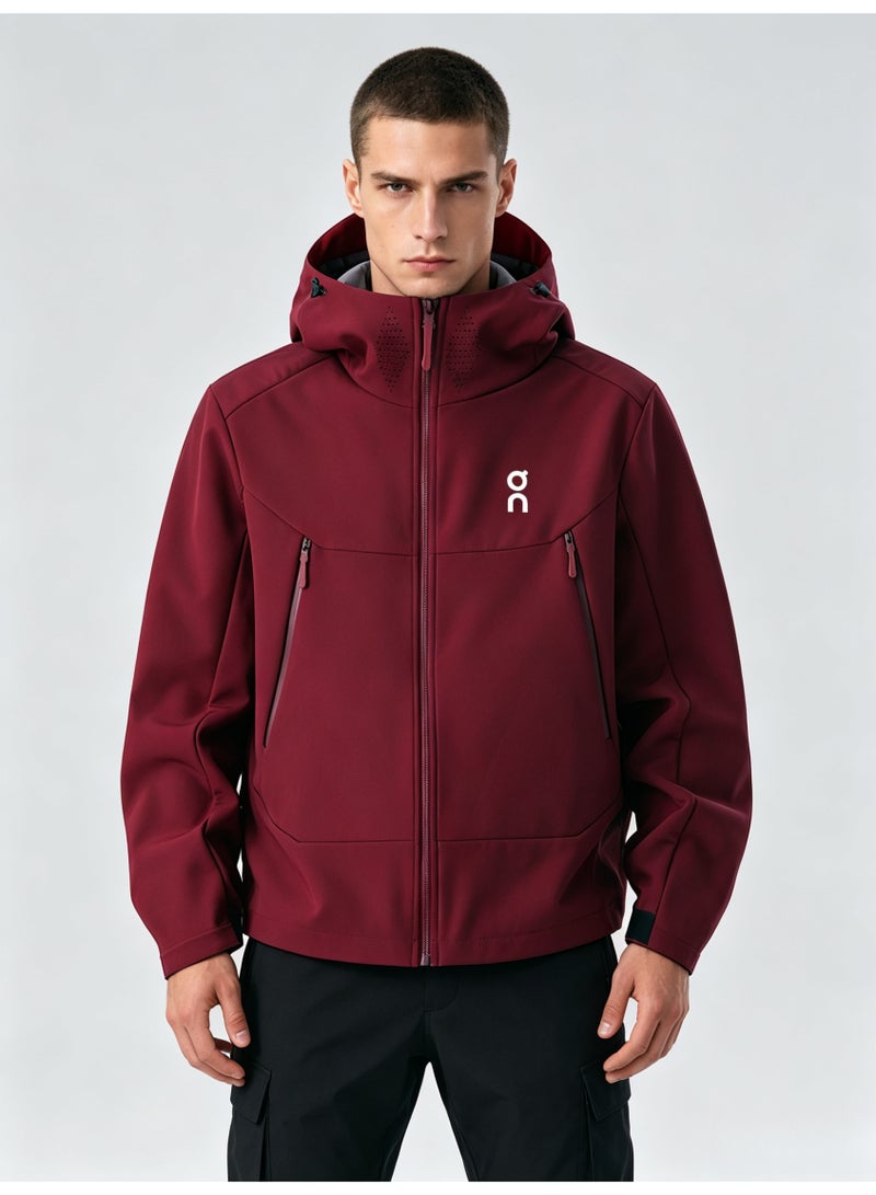 اون راننج On Running men's and women's windproof and waterproof hooded jacket - Image 1