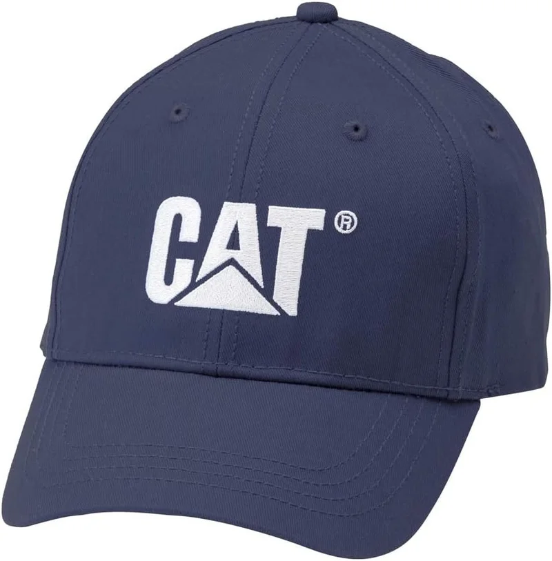 Caterpillar Cat Men's W01791 Trademark Cap - One Size Fits All - Navy