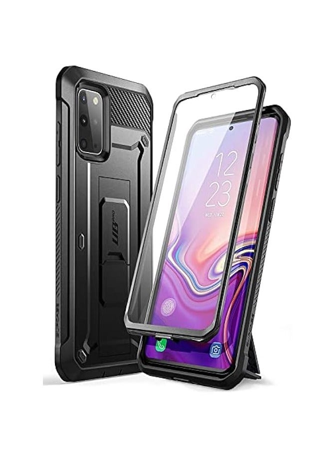 SUPCASE Unicorn Beetle Pro Series Case Designed For Galaxy S20 (2020 Release), Full-Body Dual Layer Rugged Holster & Kickstand Case, Without Built-in Screen Protector - Black - Image 1