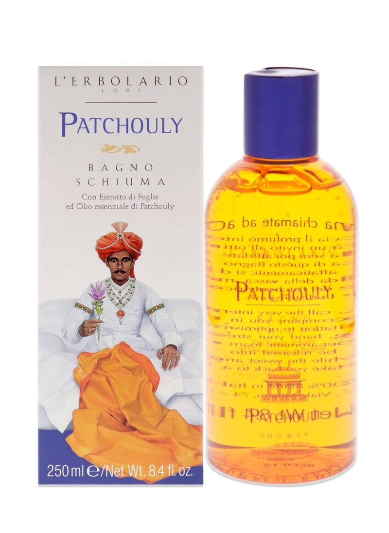 L'Erbolario Patchouli Shower Gel - Body Wash Gently Caresses and Cleanses Your Skin - Perfumed and Relaxing Body Foam - Scented Shower Gel - Refreshing and Invigorating Bath Gel - 8.4 oz - pzsku/ZAF7CBD313ED6FCB334BFZ/45/_/1740409529/fbed80f3-fd2e-4086-a4cb-918857837199