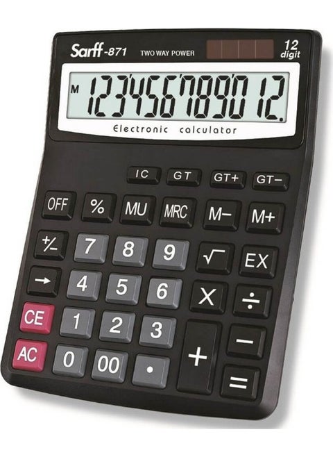 871 12 Digit Calculator