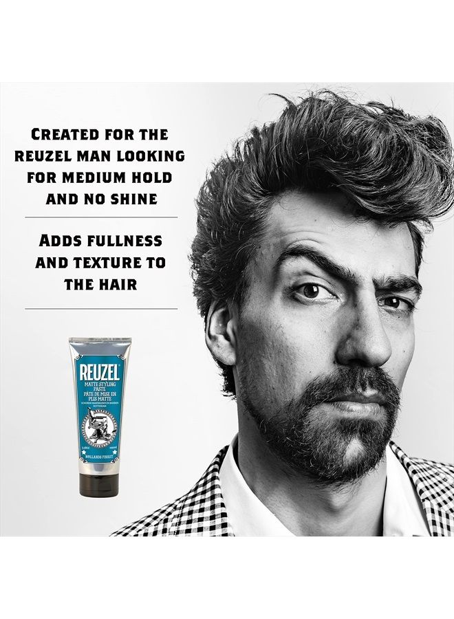 Reuzel Reuzel Matte Styling Paste, Pliable Hold, 3.38 oz - Image 2