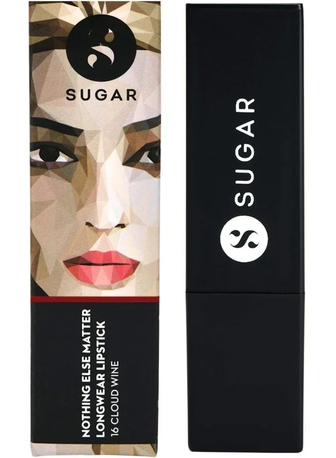 شوجر كوزماتيكس Nothing Else Matter Longwear Lipstick - 16 Cloud Wine (Burgundy, Red Berry)