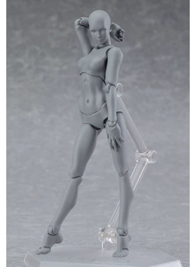 Figure Body, Fully Articulated Drawing Mannequin with Stand, Artist Sketch Model for Painting, Animation & Sculpture