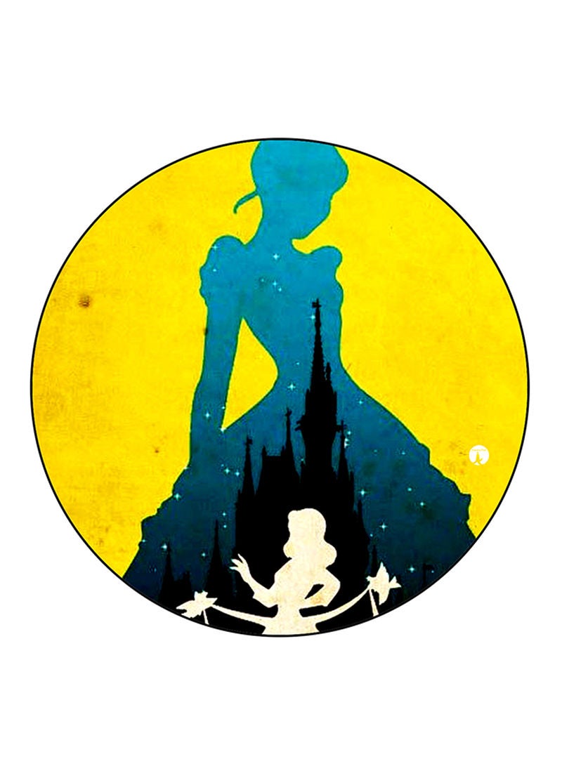 RKN Disney Printed Mouse Pad Round  Multicolour