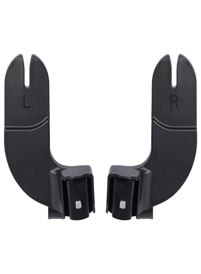 Hiumtree Car Seat Adapter for Stroller Compatible with Baby Jogger (City Go/City Select) & Graco Car Seats City Select Stroller Accessories Car Seat Adapter for Stroller Nylon, Black - Image 1