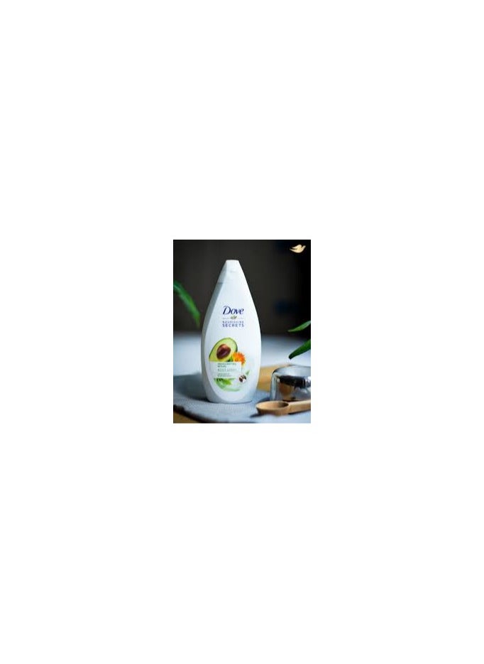 Dove Dove Nourishing Secrets Hydrating Shower Gel Made with Avocado oil & Calendula extract 500 ML  - Image 2