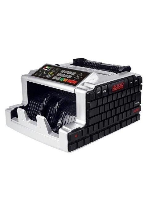 AL-6200T Currency Counting Machine Money Counter Multi Currency Counting Machine Counterfeit Money Detectors