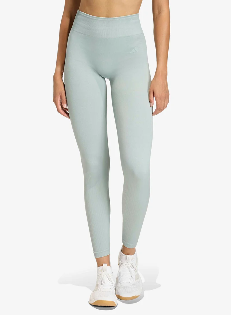 اديداس Workout Essentials Full-Length Knit Leggings