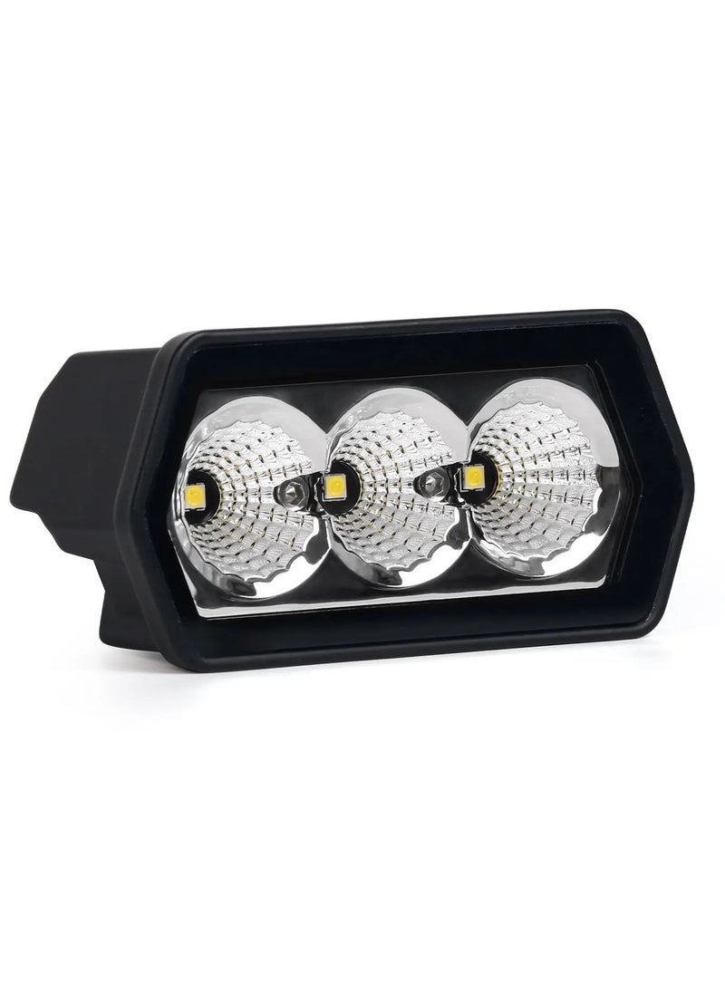 Toby's Toby's New 12V Auto Work Light Led Waterproof,4.5in 15W 3LED 5700K White Work Light IP68 Ultra Slim Lamp Bar Stripe for Offroad Ships 2 pieces  - Image 5