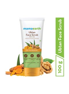 Mamaearth Mamaearth Ubtan Scrub For Face with Turmeric & Walnut for Tan Removal - 100g  - Image 2