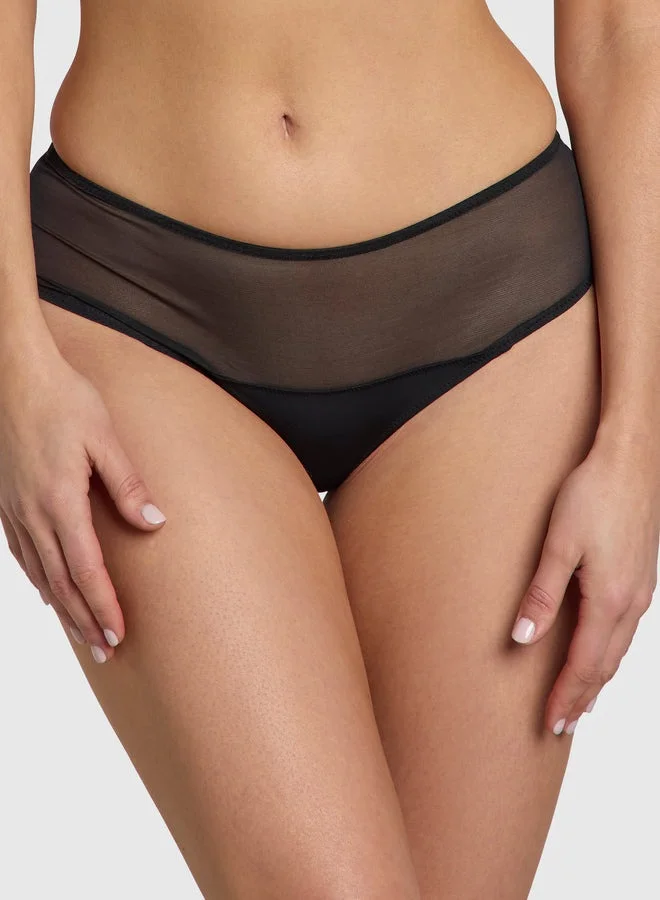 Heist Heist - Sheer - High-waist Thong