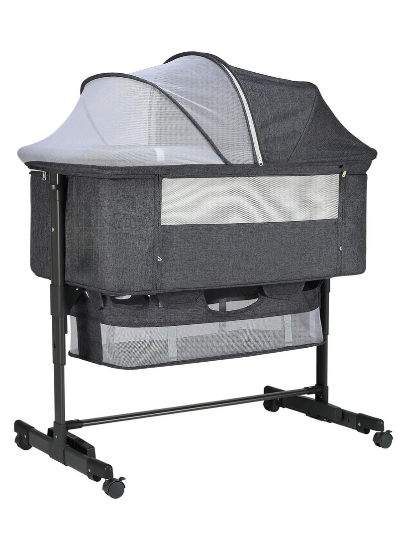 Apexll - Cozy, Safe, and Versatile Baby Bassinet – For Peaceful Sleep and Effortless Parenting - Image 1