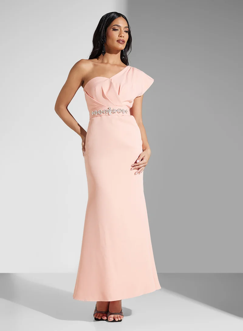 Namshi x One-Shoulder Evening Dress