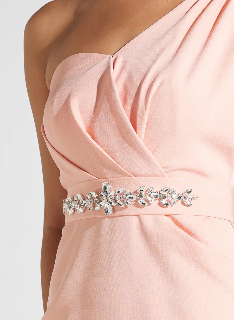 Namshi x One-Shoulder Evening Dress