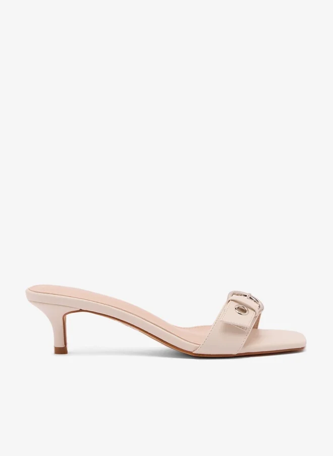 RAID Elegant Open Toe Heeled Sandals