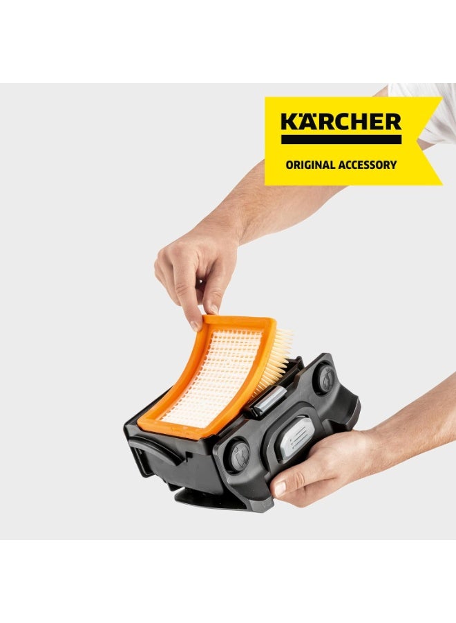 Kärcher Reusable Flat Pleated Filter for Karcher Wet Dry Vacuum - For Karcher WD 4, WD 5/P and WD 6 P S Wet Dry Vacuum Cleaners - Image 3