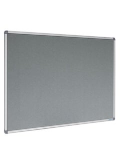 PARTNER 60X90cm Size Felt Bulletin Board Grey 