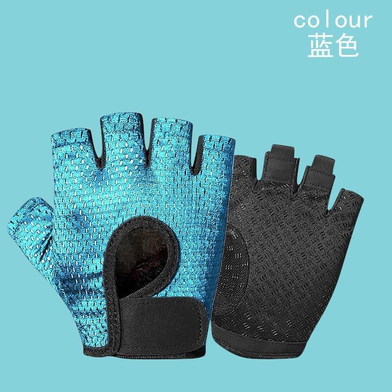 Cycling Gloves Sports Half-Finger Men'S And Women'S Liquid Silicone Shock-Absorbing Non-Slip Fitness Summer Fishing Mountaineering Breathable - Image 1
