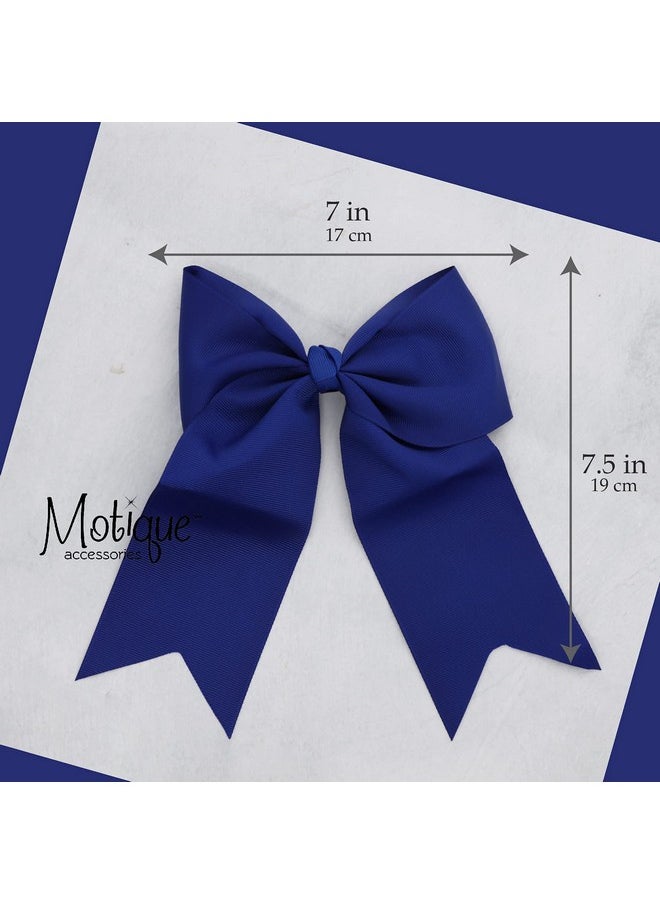 Motique Accessories Royal Jumbo Bow Clip with Tails  - Image 4