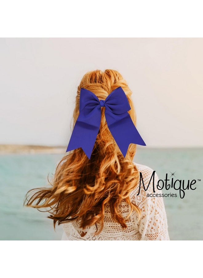 Motique Accessories Royal Jumbo Bow Clip with Tails  - Image 2