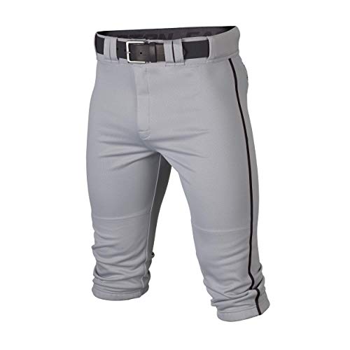 Easton | بنطال بيسبول مزود بأنبوب RIVAL+ | رمادي/أسود | للبالغين | كبير - Image 5