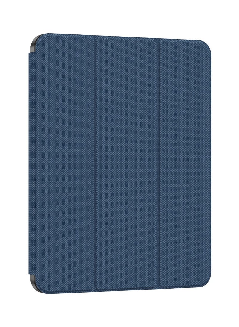 GREEN LION iPad Case Hogo Premium cover with Pencil Holder for iPad 10" - 10.9" / Stable Trifold Stand / Effective Shockproof / Full Body Drop Protection / Adjustable Angles / Auto Wake/Sleep - Blue - Image 1