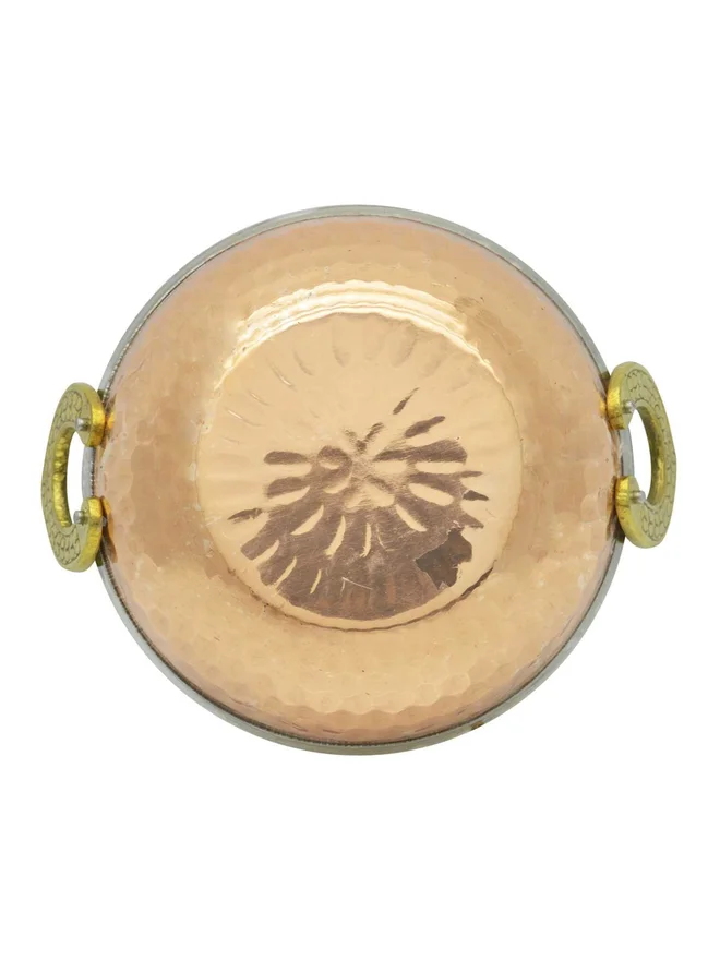 RAJ Copper Kadai No.1